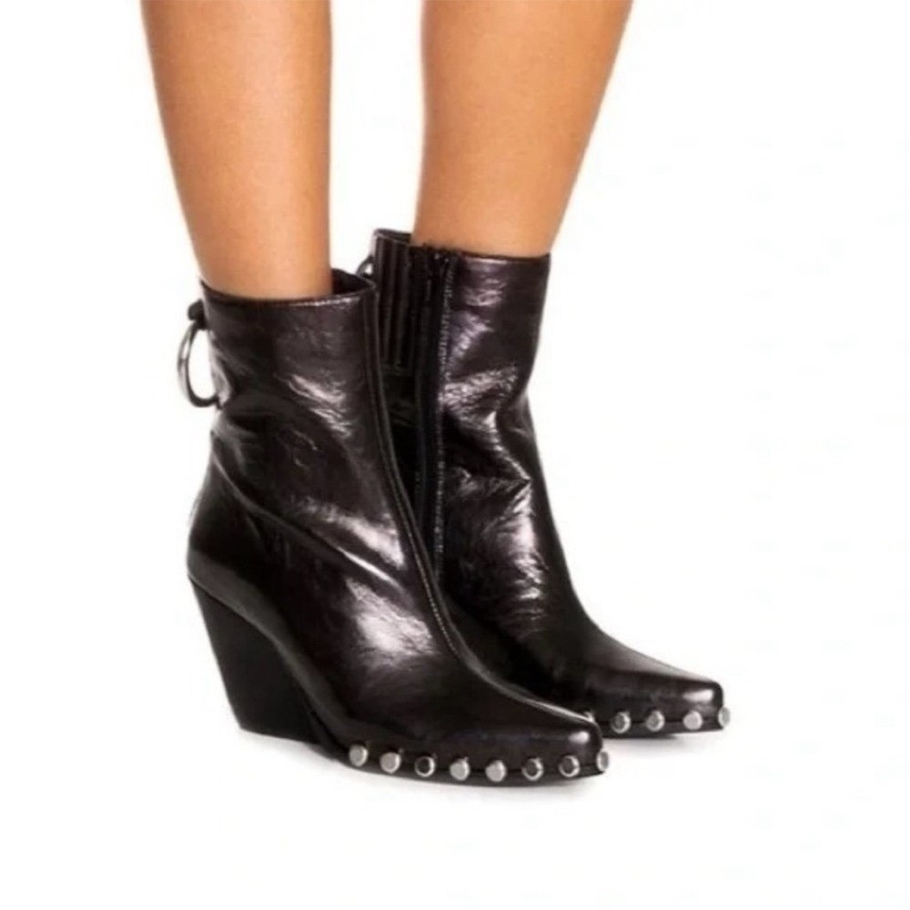 Jeffrey Campbell Walton boots stuffed size 7.5 - Picture 5 of 15